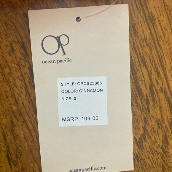 OP One Piece - Open Back Bathing Suit - Picture 3 of 9